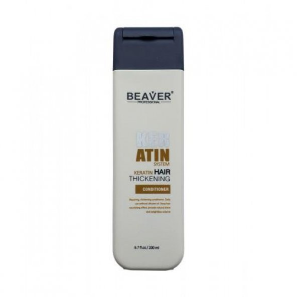 Beaver Keratin Thickening Conditioner 200 ml - Resim 2