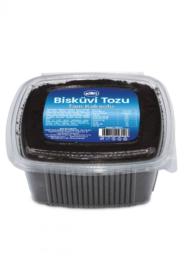 Bompi Tam Kakaolu Bisküvi Tozu 1 kg ürün görseli 1