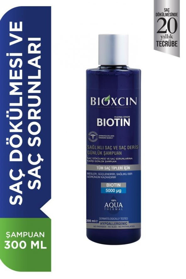 Bioxcin Biotin Şampuan 300 ml - Resim 2