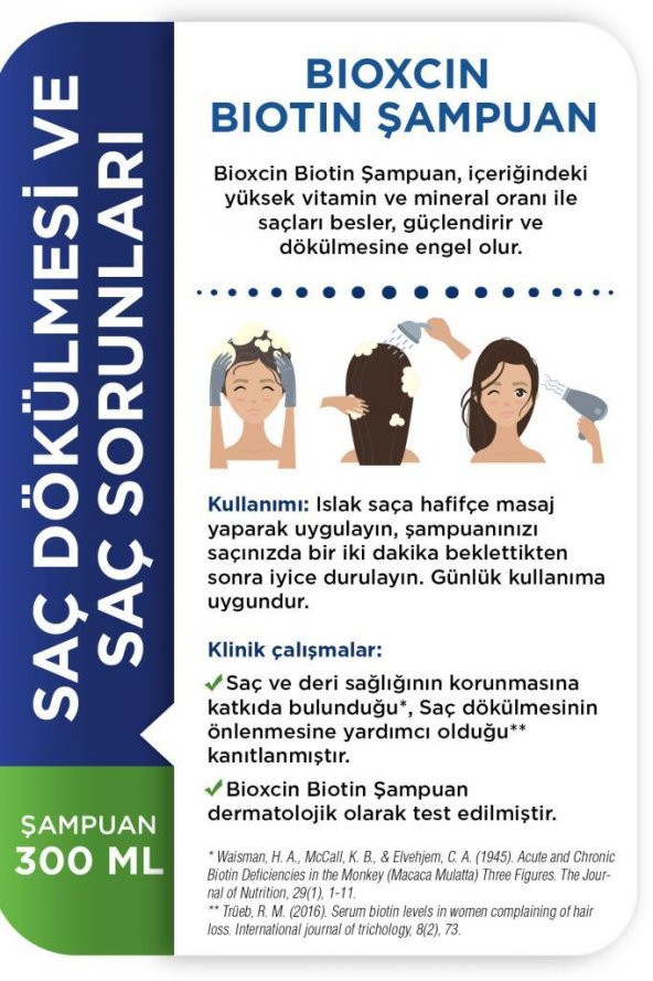 Bioxcin Biotin Şampuan 300 ml - Resim 4