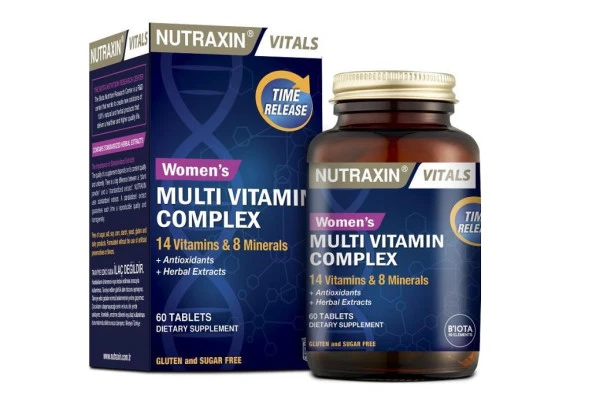 Nutraxin Womens Multivitamin Complex 60 Tablet ürün görseli 1