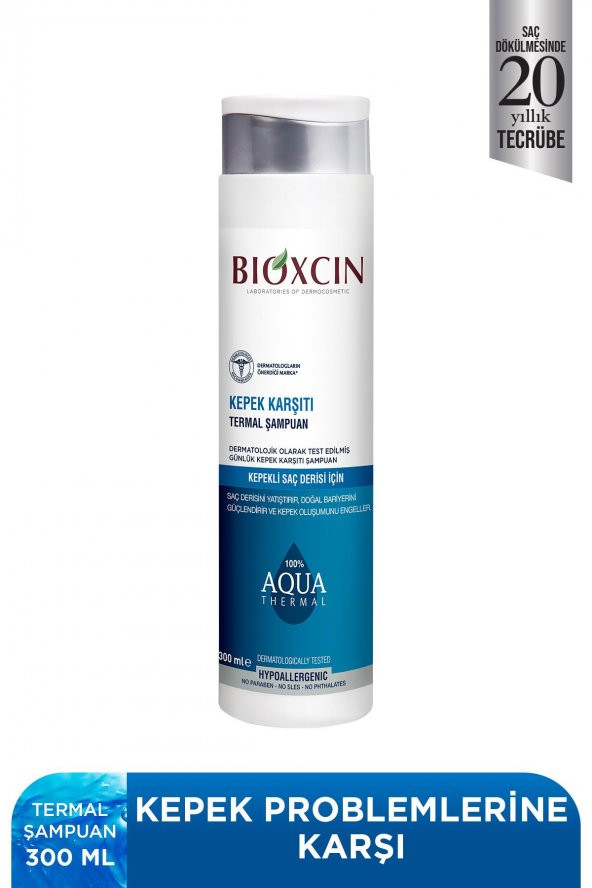 Bioxcin Aquathermal Kepek Şampuan 300 ml - Resim 2
