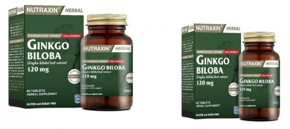 Nutraxin Ginkgo Biloba 60 Kapsül x 2 Adet - Resim 2