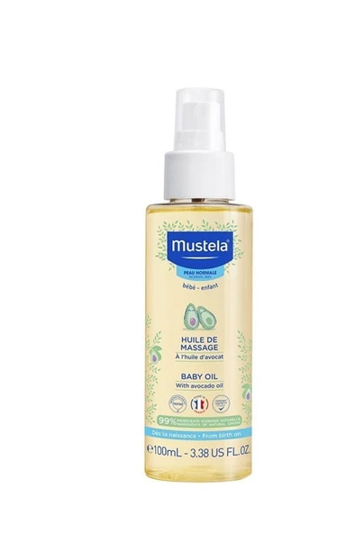 Mustela Bebek Bakım Masaj Yağı 100ml ürün görseli 1