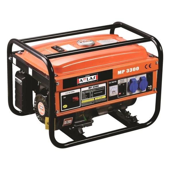 Attlas Mp 3300 3 Kva Benzinli Jeneratör ürün görseli 1