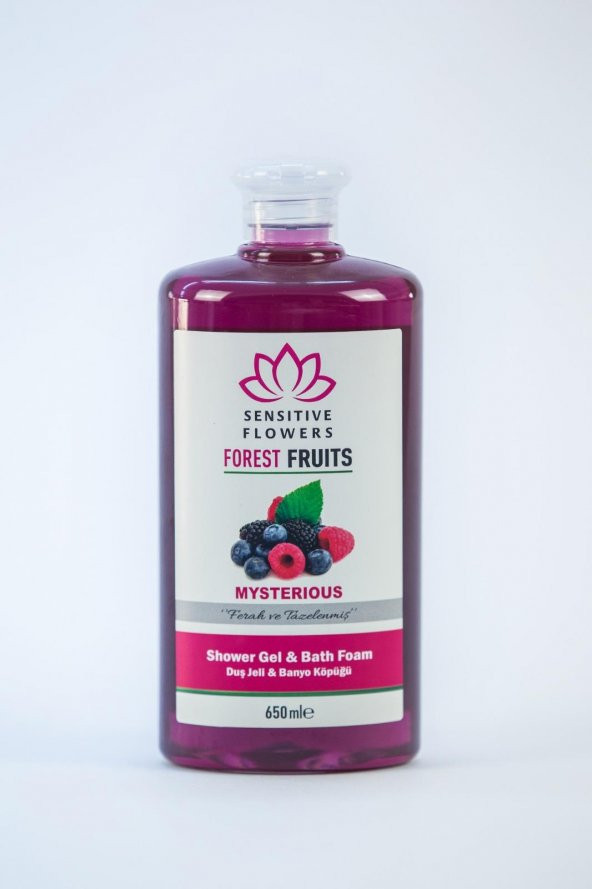 Sensitive Flowers Forest Fruits Mysterious Duş Jeli 650 Ml ürün görseli 1