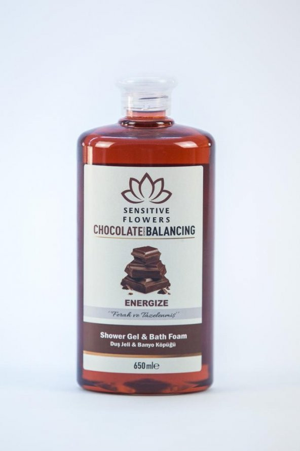 Sensitive Flowers Chocolate Energise Duş Jeli 650 Ml ürün görseli 1