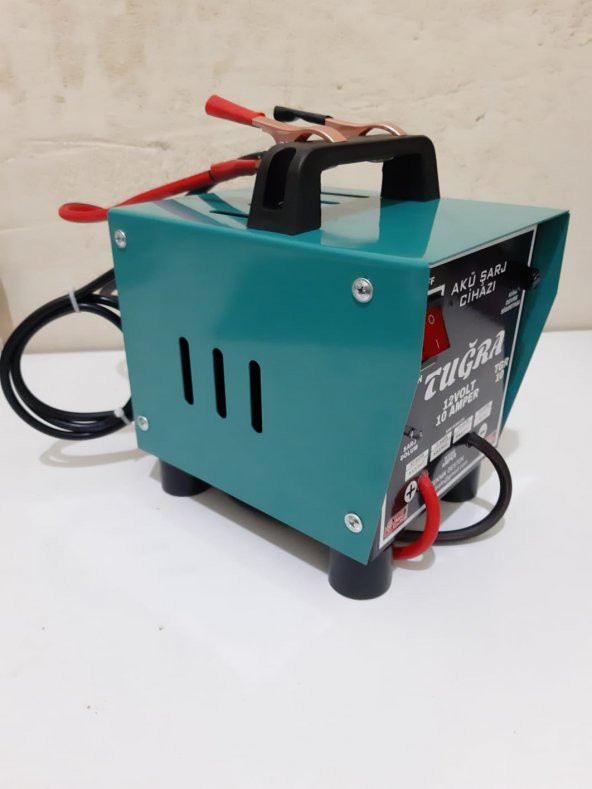 12 Volt 10 Amper Akü Şarj Cihazı Yerli Üretim Tuğra Tgr10 ürün görseli 1