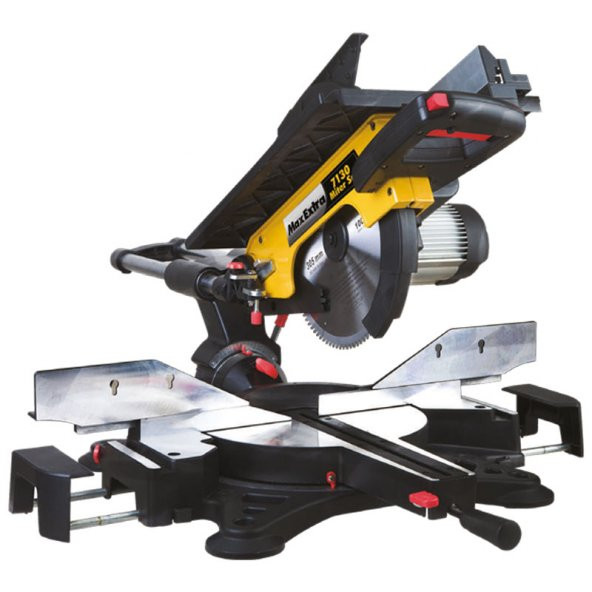Max Extra 7130 300mm Kızaklı Üstten Tablalı Gönye Kesme Makinesi ürün görseli 1