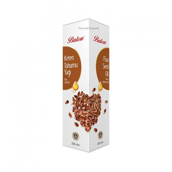 Balen Keten Tohumu Yağı 250 ml Soğuk Pres ürün görseli 1