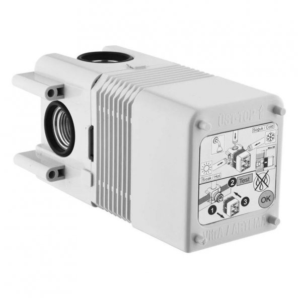 VitrA Minibox Ankastre Banyo Duş Bataryası Sıva Altı A42213 ürün görseli 1