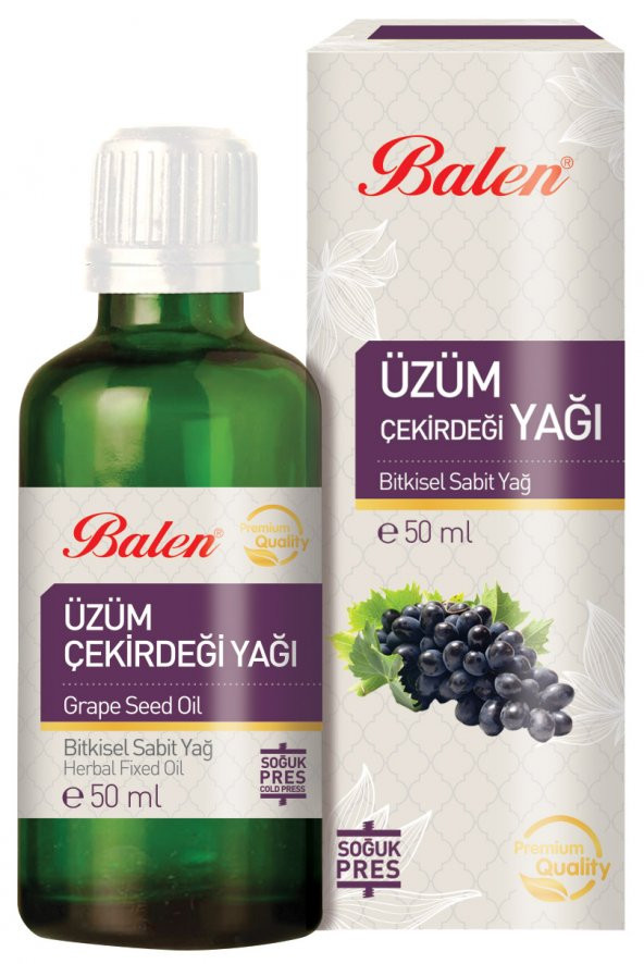 Balen Üzüm Çekirdeği Yağı 50 ML ürün görseli 1