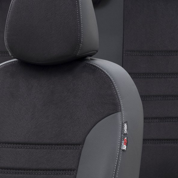 Otom Peugeot 106 1992-2002 Özel Üretim Koltuk Kılıfı London Design Siyah ürün görseli 1