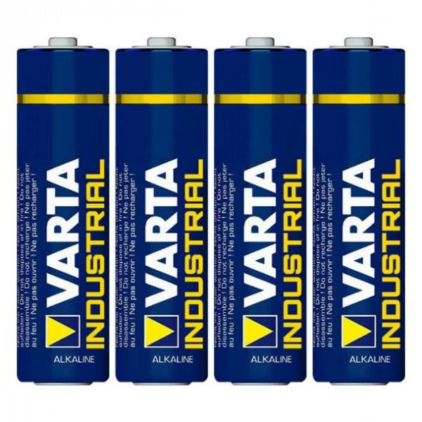 VARTA INDUSTRIAL KALEM PIL ALKALINE AA 4LU (LR6) ürün görseli 1