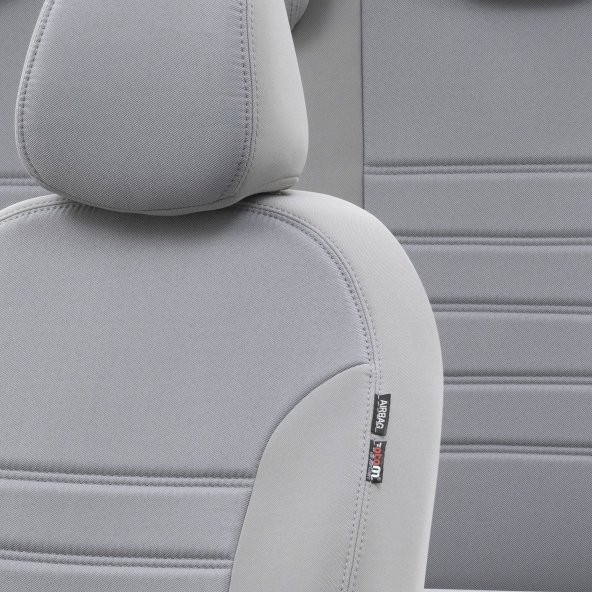 Otom Toyota Auris 2006-2012 Özel Üretim Koltuk Kılıfı Original Design Açık Gri ürün görseli 1