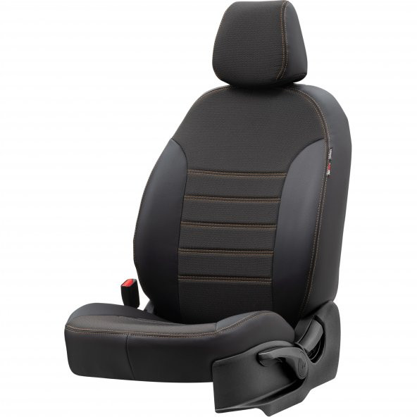 Otom Mercedes Vito 2015-2020 7+1 (8 Kişi) Özel Üretim Koltuk Kılıfı Paris Design Bej - Siyah ürün görseli 1