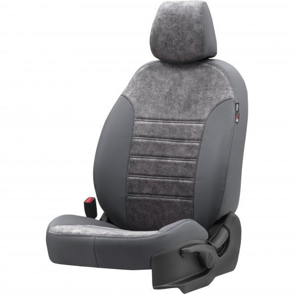 Otom V.w. Touran 2003-2015 6+1 (7 Kişi) Özel Üretim Koltuk Kılıfı Milano Design Füme ürün görseli 1