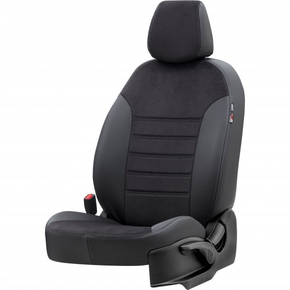 Otom Ford Mondeo 2001-2007 Özel Üretim Koltuk Kılıfı London Design Siyah ürün görseli 1