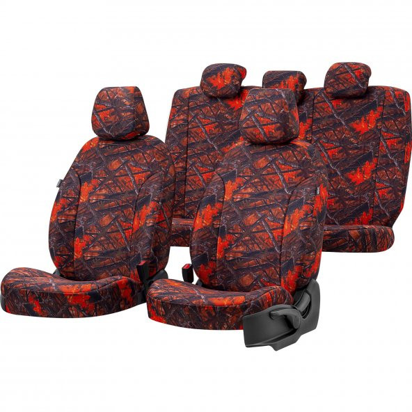 Otom Fiat Freemont 6+1 (7 Kişi) 2011-2016 Özel Üretim Koltuk Kılıfı Safari Design Sahara ürün görseli 1