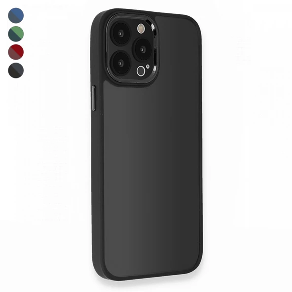 iPhone 14 Pro Kılıf Freya Lazer Lens Kamera Çerçeveli Silikon Kapak ürün görseli 1
