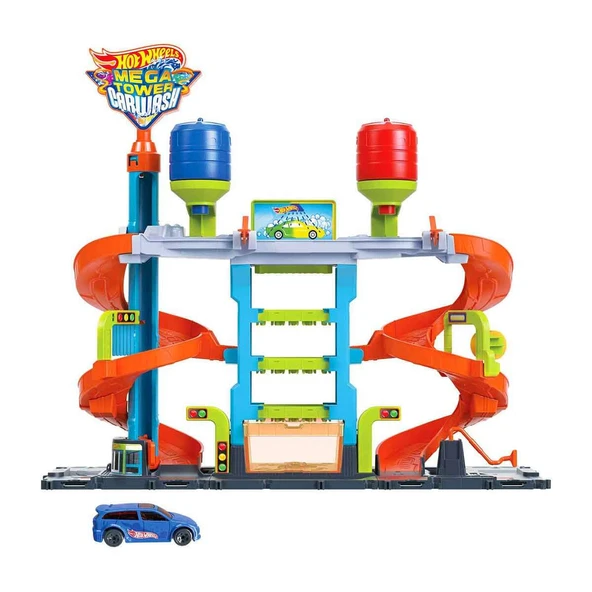 Hot Wheels® Mega Araba Yıkama Kulesi HDP05 - Resim 12