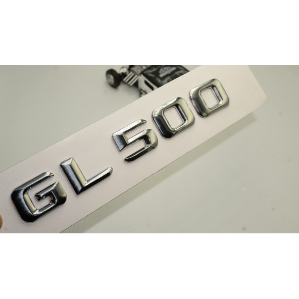 Benz GL 500 Bagaj Krom Metal 3M 3D Yazı Logo ürün görseli 1