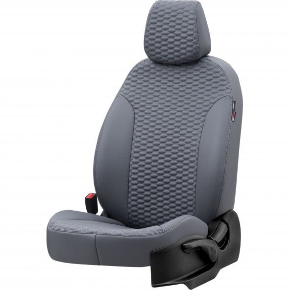 Otom V.w. Golf 6 2009-2013 Özel Üretim Koltuk Kılıfı Tokyo Design Deri Füme ürün görseli 1
