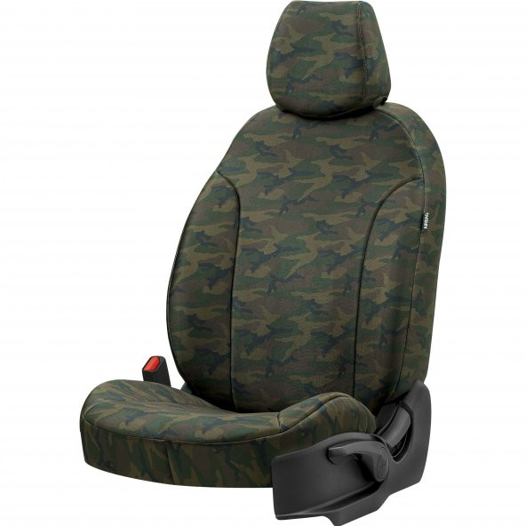 Otom V.w. Touran 2003-2015 5 2 (7 Kişi) Özel Üretim Koltuk Kılıfı Safari Design Montblanc ürün görseli 1