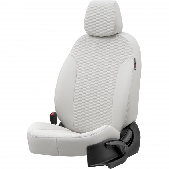 Otom Seat Toledo 1999-2005 Özel Üretim Koltuk Kılıfı Tokyo Design Deri Fildişi ürün görseli 1