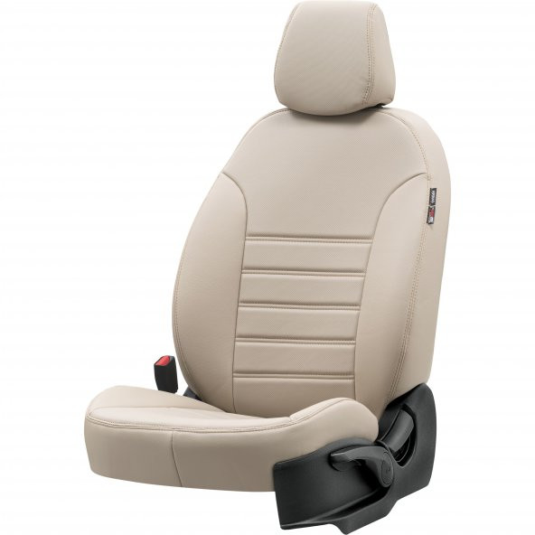 Otom Renault Trafic 2015-Sonrası 9+1 (10 Kişi) Özel Üretim Koltuk Kılıfı İstanbul Design Bej ürün görseli 1