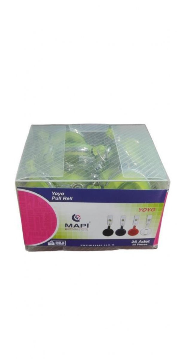 MAPI YOYO ASKILI SEFFAF SARI TEKLI(9105355) ürün görseli 1