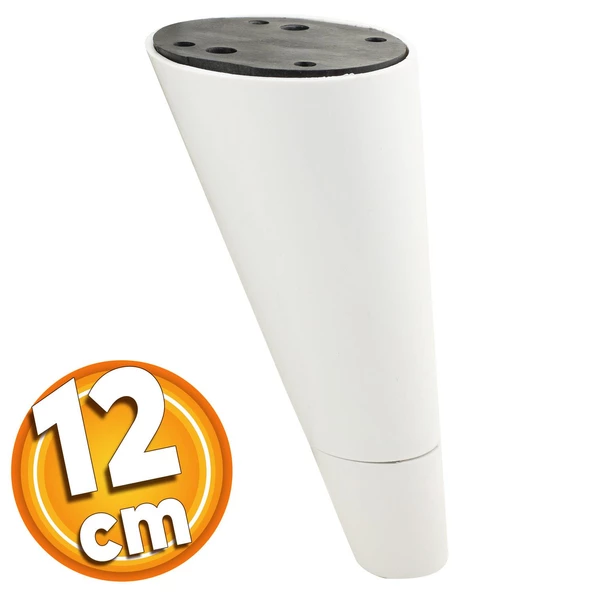 Konik Lüks Mobilya Kanepe Sehpa Tv Ünitesi Koltuk Ayağı 12 Cm Beyaz Ayakları ürün görseli 1
