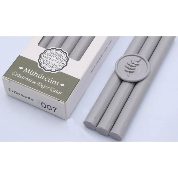 Mühür Mumu Çubuk 11mm x 120mm 10 lu Paket Model No:7 (PUS) ürün görseli 1