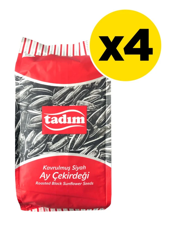 Tadım Ayçekirdeği 180 gr Kavrulmuş Siyah x 4 Adet ürün görseli 1