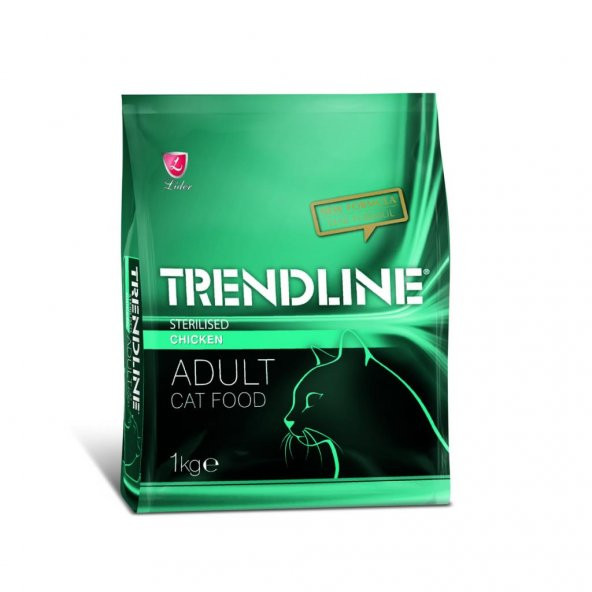 Trendline Sterilised Tavuklu Kisir Kedi Maması 1 Kg ürün görseli 1