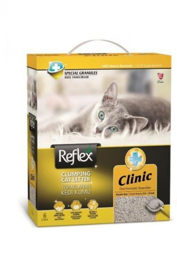 Reflex Klinik Kedi Kumu 6 Lt ürün görseli 1
