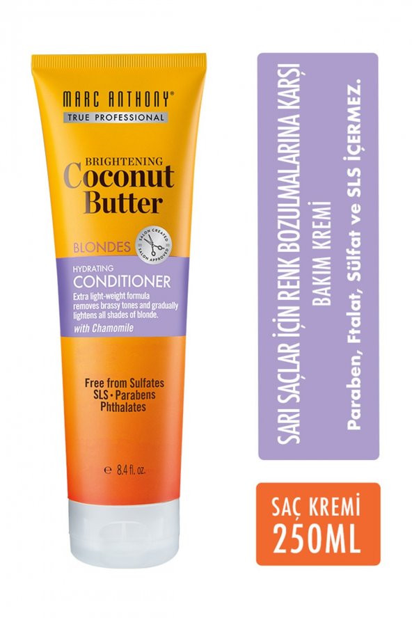 Marc Anthony Coconut Butter Sarı Saç Kremi 250 Ml ürün görseli 1