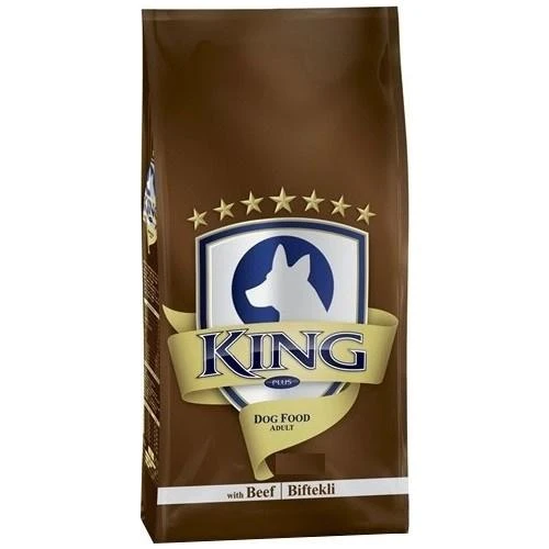 King Biftekli Pirinçli Yetişkin Köpek Maması 10 kg ürün görseli 1