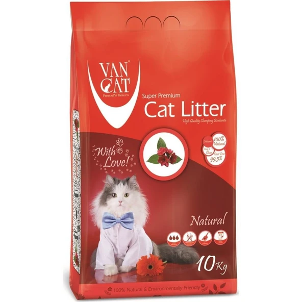 VANCAT NATURAL CAT LITTER 10 KG ürün görseli 1