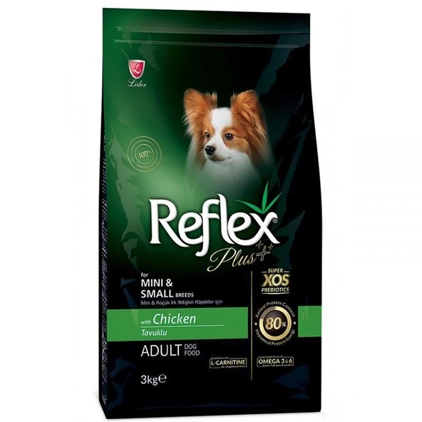 Reflex Plus Tavuklu Mini Irk Yetişkin Köpek Maması 3 Kg ürün görseli 1