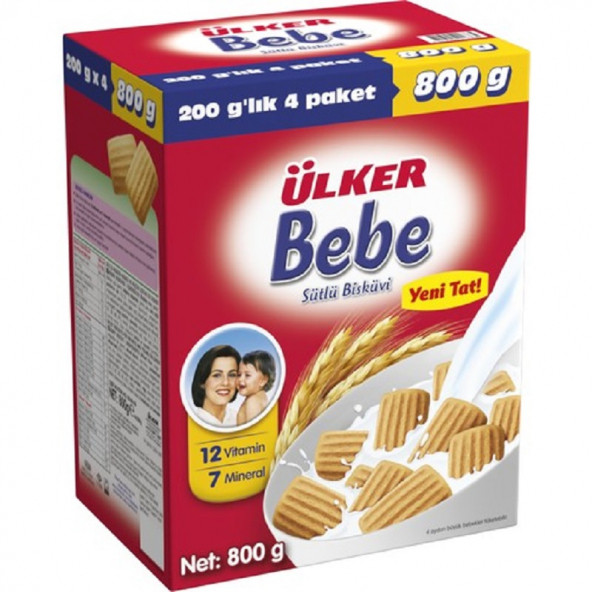 Ülker 800 Gr Bebek Bisküvisi ürün görseli 1