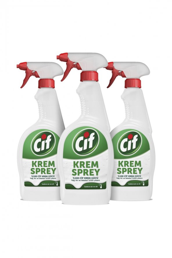 Cıf Krem Sprey 750 ml X3 ürün görseli 1