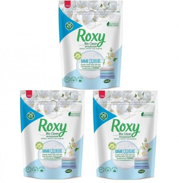 Dalan Roxi Matik Bahar Çiçekleri 800 gr x 3 Adet ürün görseli 1