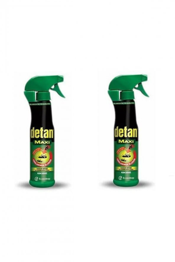 Detan Böcek Ilacı Maxi Sinek''Hamam Böceği''Kene''Karınca 250 Ml X 2 Adet ürün görseli 1