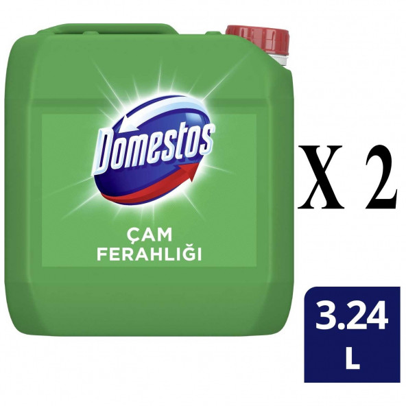 Domestos Çam Ferahlığı Yoğun Kıvamlı Çamaşır Suyu 3240 ml x 2 ürün görseli 1