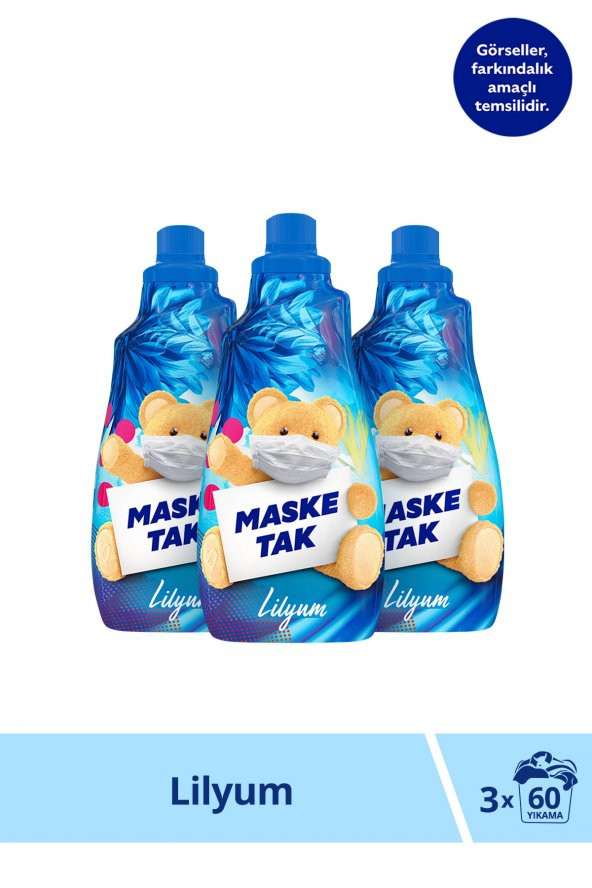 Yumoş Extra Yumuşatıcı Lilyum Lotus 60 Yıkama 3lü Paket ürün görseli 1