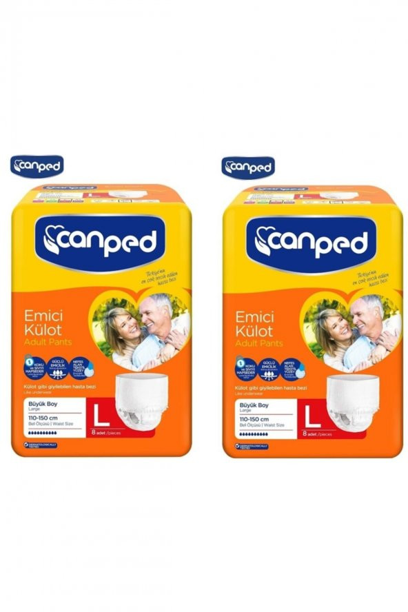 Canped Emici Külot Büyük 16 Adet ürün görseli 1