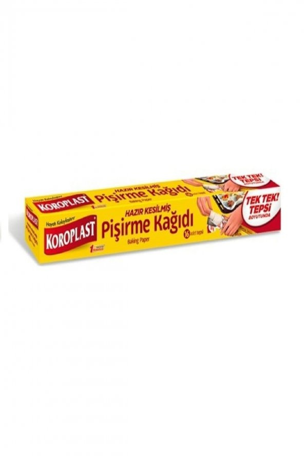 Koroplast Kesimli Pişirme Kağıdı 16 Adet ürün görseli 1