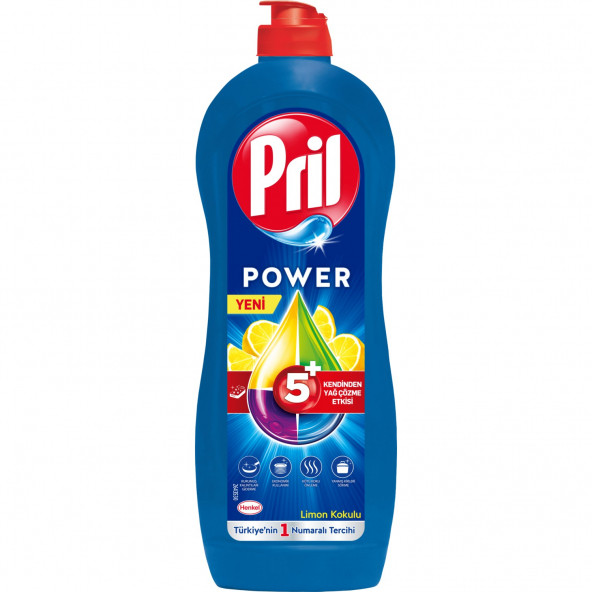 Pril Bulaşık Deterjanı - Power Limon 675 g ürün görseli 1