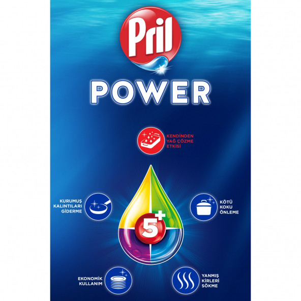 Pril Bulaşık Deterjanı - Power Limon 675 g - Resim 2